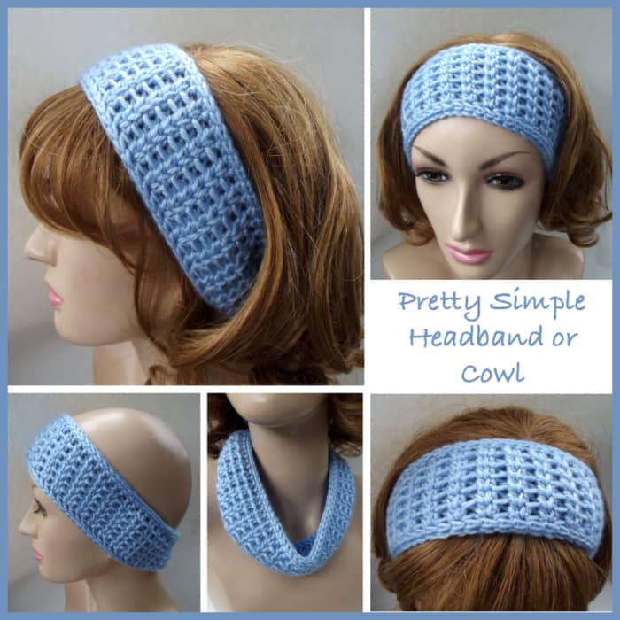 12 Easy Crochet Headband Ideas and Free Patterns