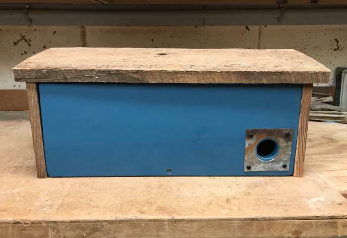 How to Build a Winter Roosting Box: DIY Barn Wood Project for the Birds