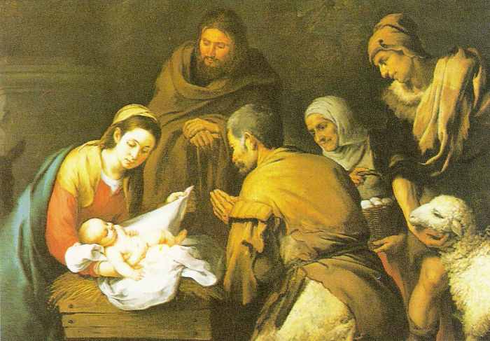 'The Shepherds Adoration of the New-Born Baby Jesus'