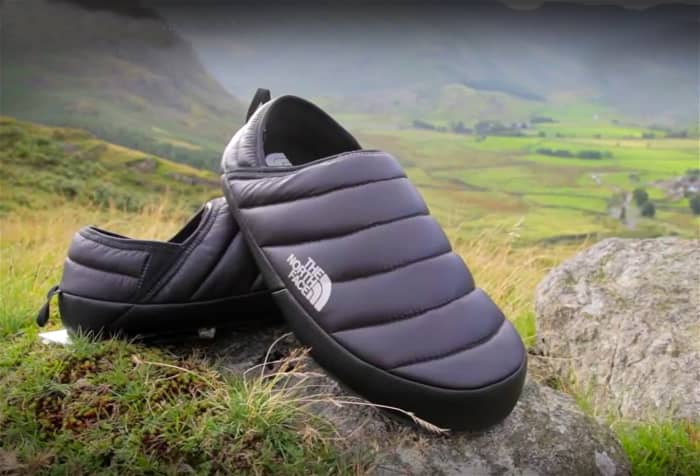 The slip-on Traction Mules are perfect for walking from the car to the ski lift, because they are waterproof, warm and comfy.