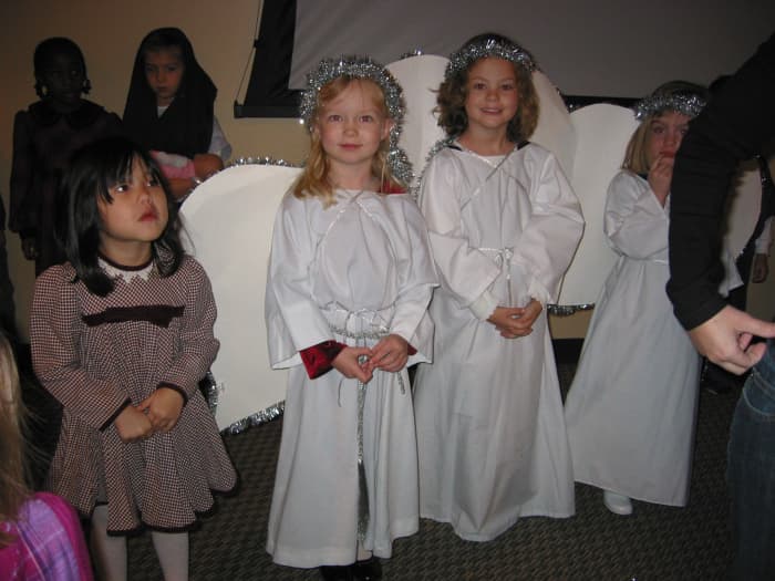 If you have some costumes, then pull those out to make the play more special!