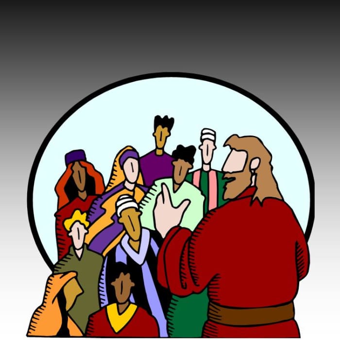 Jesus was a really cool teacher of prayer because he gave an example. Who better to learn from than Jesus.
