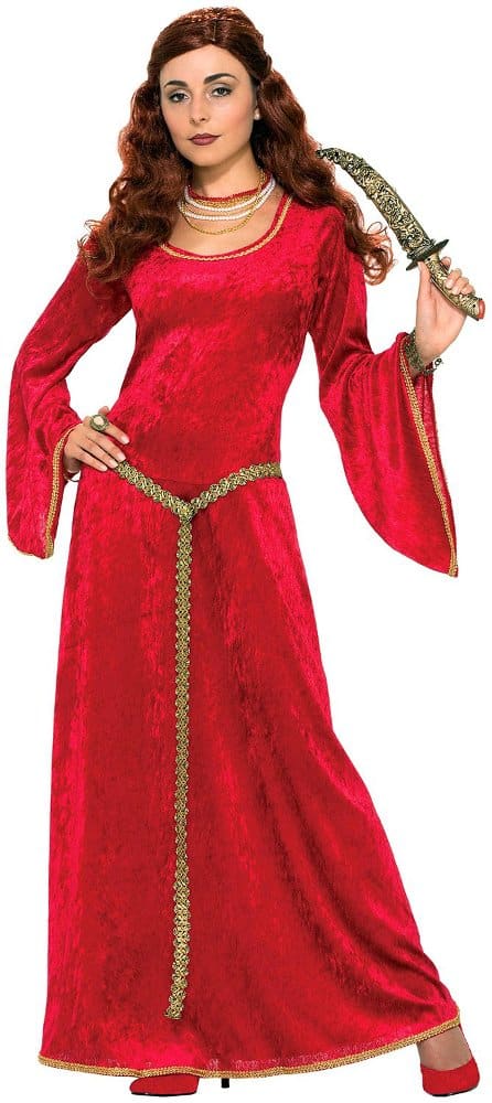 Great red riding costume dress for Buttercup from the Princess Bride