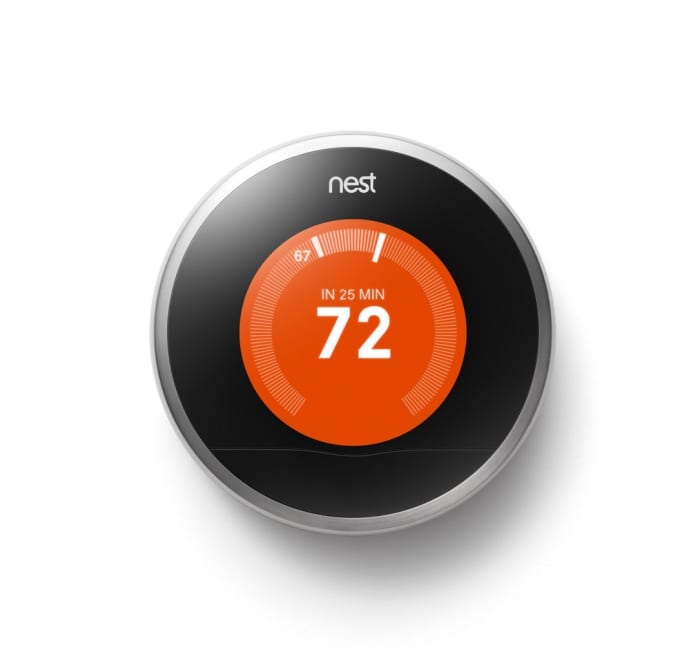 The Nest Thermostat is a revolutionary new gadget that can save you money by knowing when you're home and memorizing your heating and AC needs.