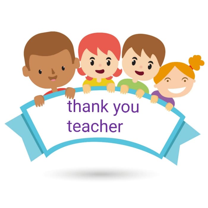 Many parents forget to encourage their children to thank teachers, relatives, and others that help them along.
