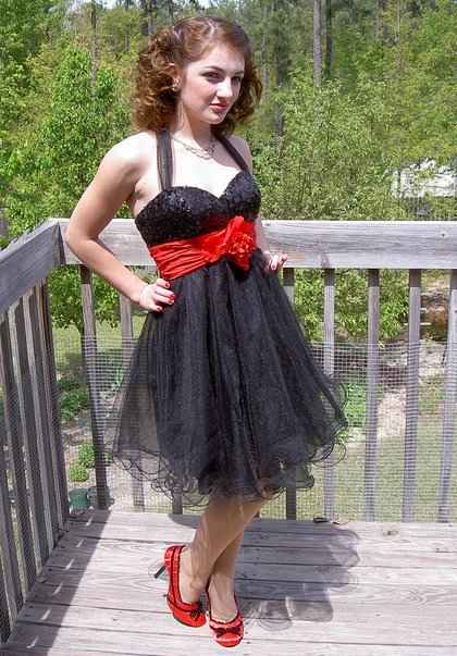 My 1950s party dress.