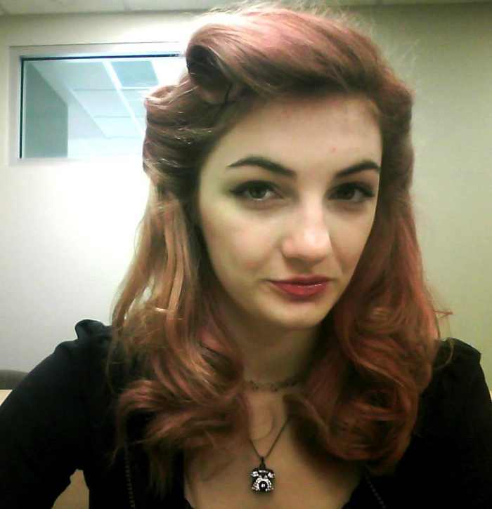 Pinup hair!