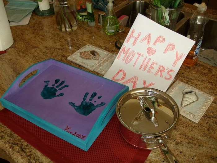 Crafting is a great way to spend Mother's Day.