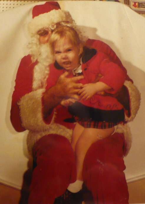 This one will be at the top of Santa's naughty list by the time she's in elementary school.