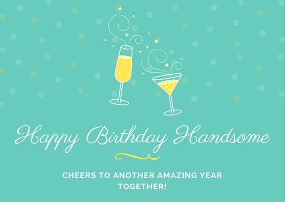 Your husband's birthday card may only be a small aspect of his celebration, but if it's meaningful enough, he may hold onto it and cherish it for years as a memento of your love.