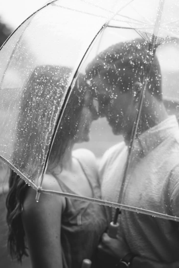 Even if the weather doesn't co-operate on Valentine's Day, you can still shower your sweetheart with love!