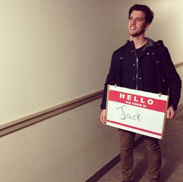 This was found at The Daily Scene but it's been deleted. Jack in the Box is a great pun costume idea and it's easy to make.