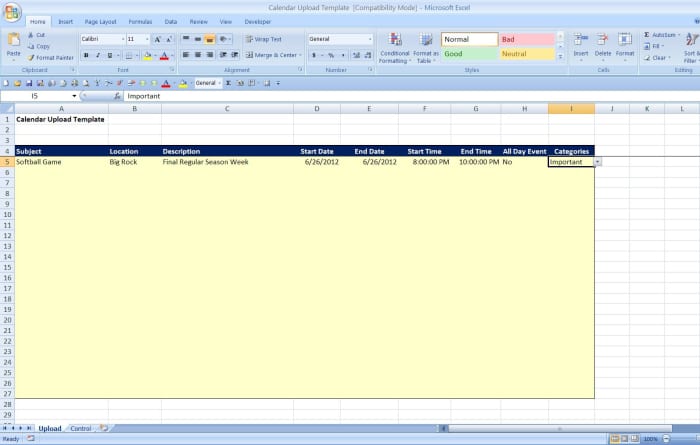 How to Import a Calendar From Excel to Outlook TurboFuture