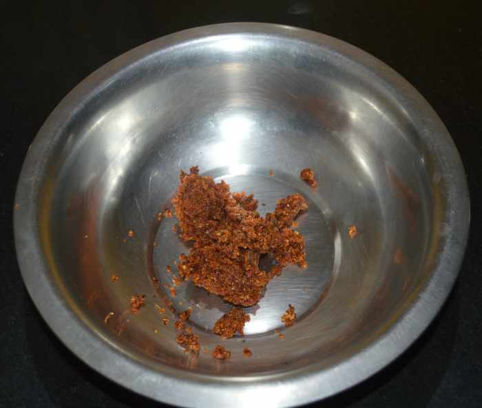 The masala paste