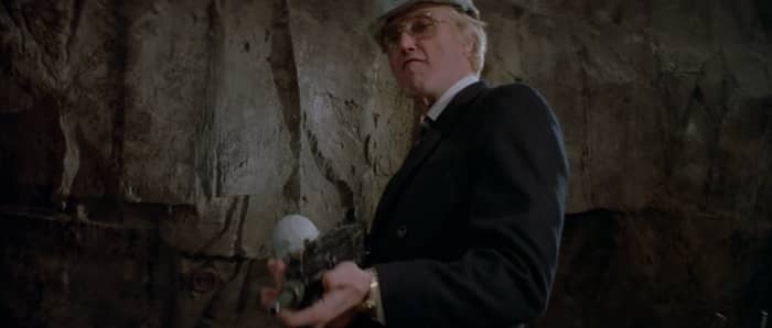 Walken's baddie is completely psychotic and is a noticeable shift in tone from the light-hearted fluff he finds himself in.