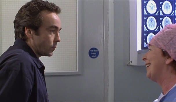 Hannah (left) clearly studied Hugh Grant's performance in "Four Weddings And A Funeral", stammering his way through some wretched dialogue at times.