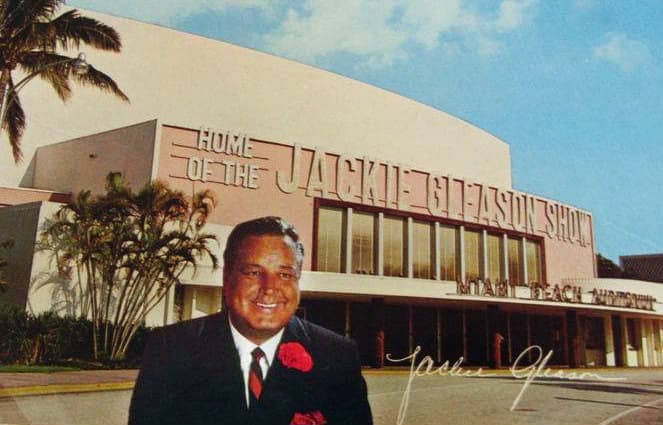 Reply postcard from the Miami Beach Auditorium in response to ticket requests for "The Jackie Gleason Show", 1968