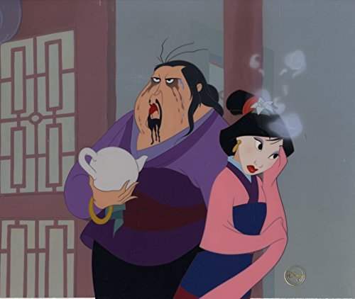 Mulan knows this is not who she is, and she has a hard time going along with the sexist script she's been handed.