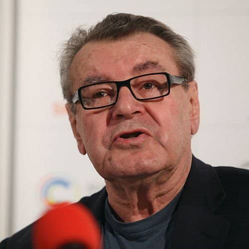 Milos Forman at the 44th Karlovy Vary International Film Festival 2009, Czech Republic.