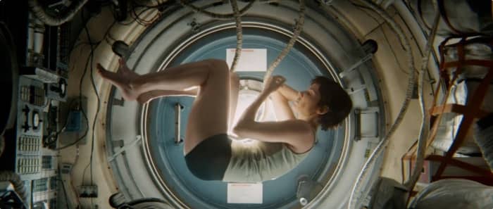 The film isn't afraid of teasing bigger themes than just survival in space thanks to Alfonso Cuaron's talent for visual storytelling.
