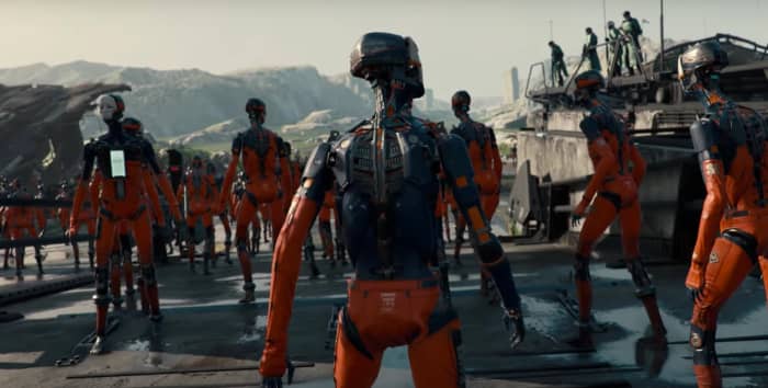 Adam steps out of the prison. #Adam #UnityTechnologies #OatsStudio #NeilBlomkamp