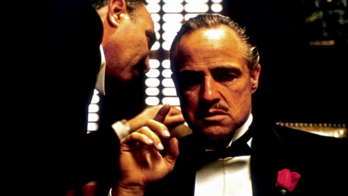 Brando's performance is simply magnetic - he holds court over the rest of the film in the same way Don Corleone does over his empire.