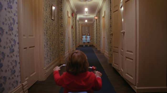 Kubrick's attention to detail and unrestrained perfectionism creates an almost hypnotic effect via set design, cinematography and unsettling soundtrack.