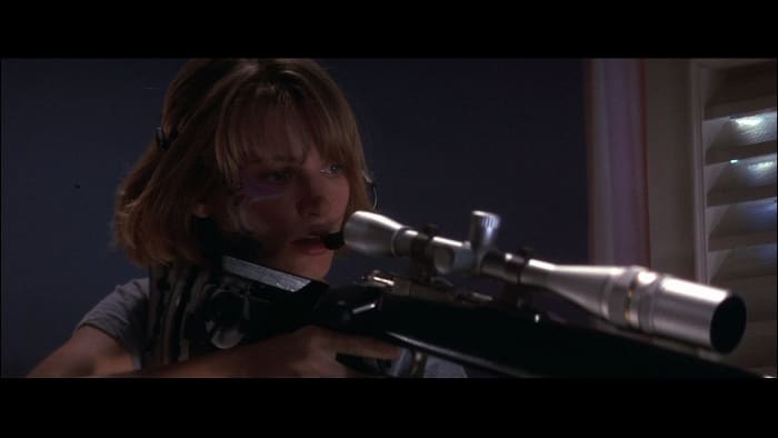 Fonda works hard and does well in the role, mixing the film's action sequences with the character's internal trauma.