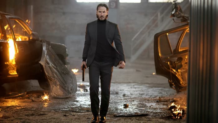 Reeves is back to his action-movie best, feeling like Neo having a mid-life crisis and laying waste to all and sundry.