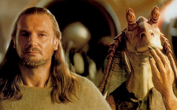 The film is not a complete waste of time, despite the presence of cinema's most hated character of all time (right)...