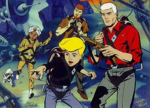 The only action cartoon Hanna-Barbera had produced before was Jonny Quest, which would act as a template for their new project.