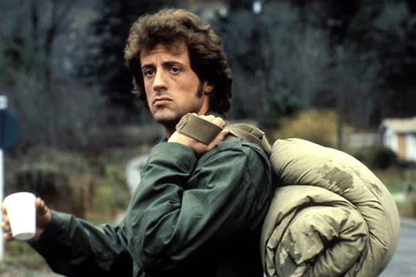 Stallone also contributed to the screenplay, which studies the character of Rambo more than you'd expect