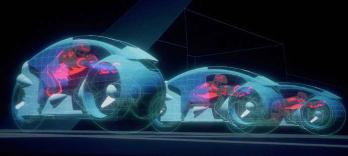 The film's light cycles don't just provide the film with a genuinely thrilling scene but have proved hugely popular, even many years later.