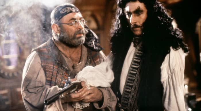 Hoskins (left) and Hoffman are the only cast members who deserve any credit, having great fun as the villains of the picture.