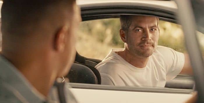 The film is ultimately overshadowed by the death of leading man Paul Walker midway through production.