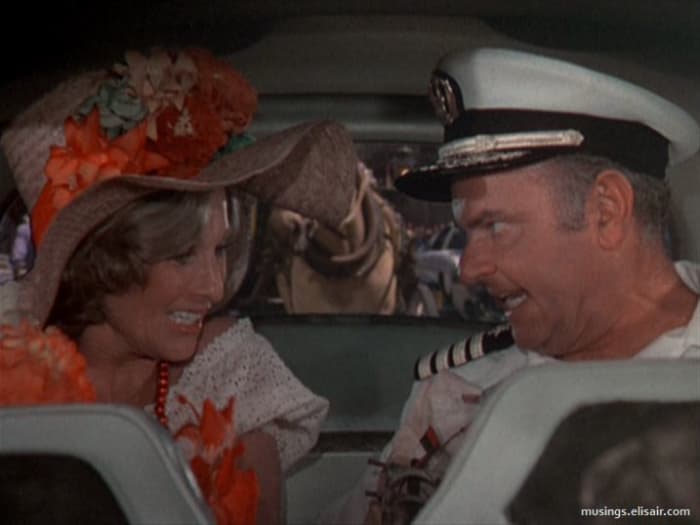 Leachman (left) and Korman (right) are more interesting than the lead actors but can't salvage a film as dreadfully unfunny as this.