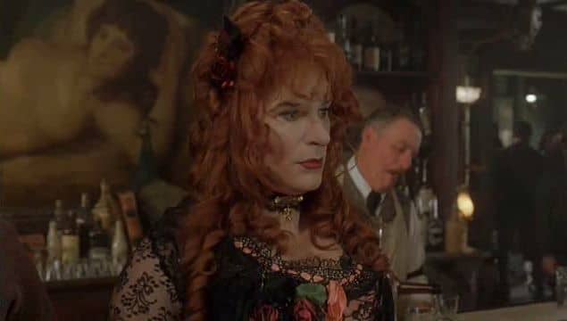 All the cast members get screwed but none more so than poor Kevin Kline, seen here in the least convincing drag act in movie history.