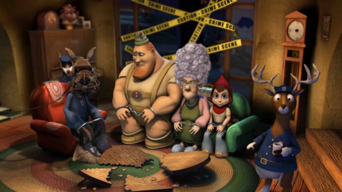 The film's parody of fairy tales is amusing and well written but the quality of animation lets the film down.