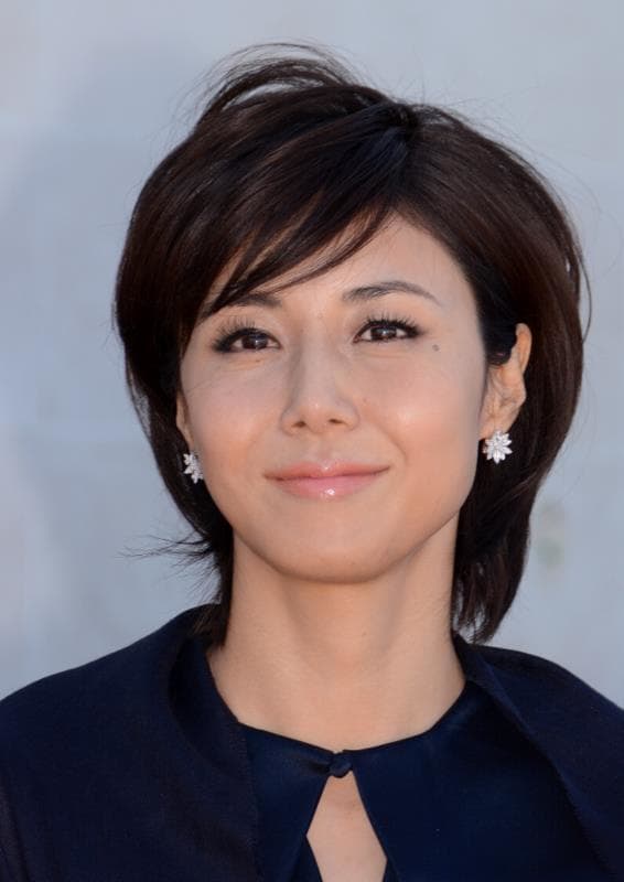 Nanako Matsushima, star of "Ring", at the Cannes Film Festival 2013