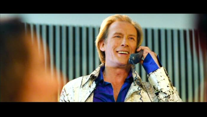 Nighy's washed-up singer is the undoubted comic highlight of the film and is every bit as lecherous and bitter as you'd hope.