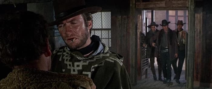 Eastwood's tough hombre returns with a grizzled perfection as the sharp-shooting bounty hunter treading on too many toes...