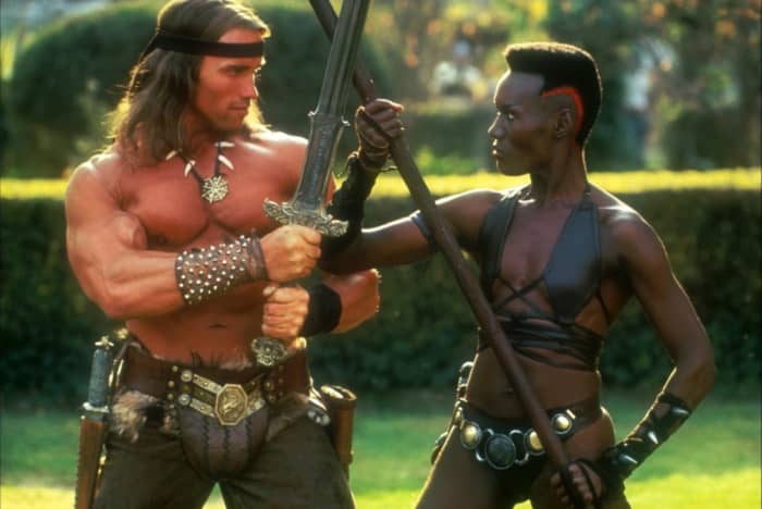 Jones (right) is an interesting addition to the cast but she doesn't help separate the film from "Dungeons & Dragons"-style cliche.