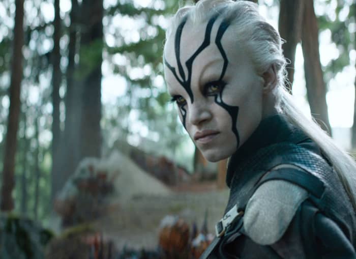 Boutella's role is an interesting one but she isn't given enough screen time here - maybe in a sequel, should it ever arrive?
