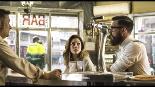 The filmmakers did a great job of getting all of these characters in the bar quickly, and showing all of the characters interacting with one another before things got crazy.