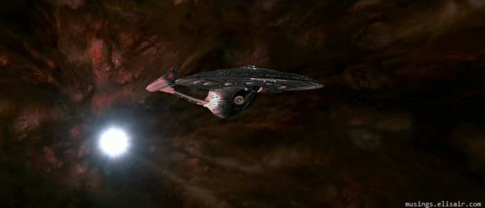 The film's CG has not aged well, making the space shots look amateurish. What was wrong with traditional model-work?