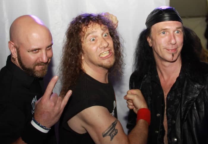 The band seems to revel to living up the rock lifestyle, even if their lack of success belies the reality.