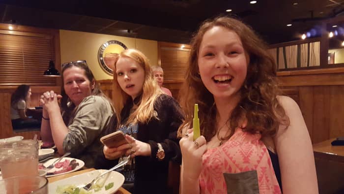 The Plocar Family who enjoys laughing at the prospect of Mr. Henderson's head being blown clean off his shoulders!