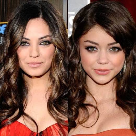Mila Kunis & Sarah Hyland.