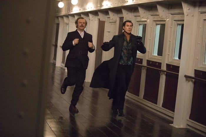 Hurry, Watson! We must save the Titanic from sinking because if we do we will go down in history as the people who saved every living soul on the Titanic and nothing will ever go bad for it at all whatsoever.