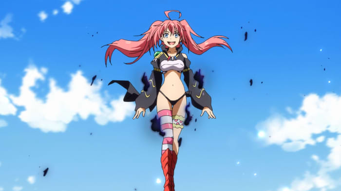 Milim the Destroyer, strongest of the Demon Lords, shows Rimuru's best warriors what it means to be powerful.